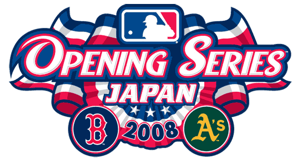 MLB Opening Day 2008 Special Event Logo iron on transfers for T-shirts